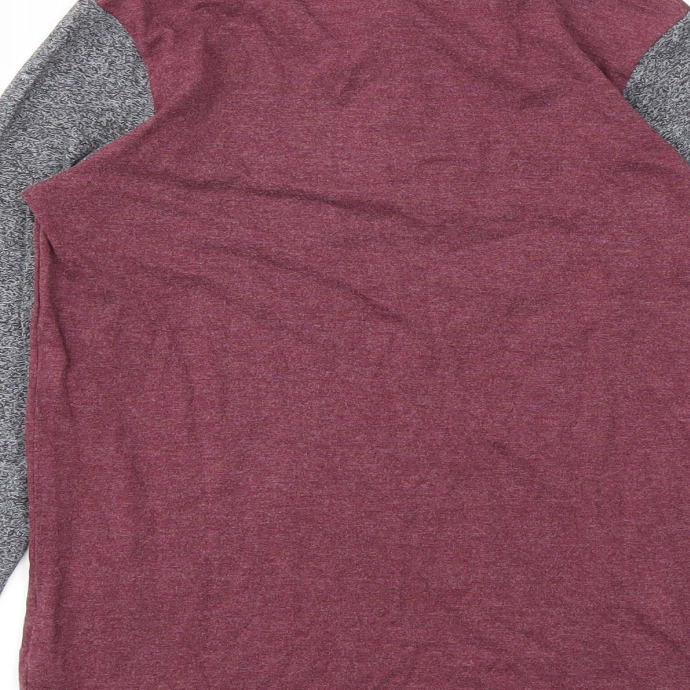 TU Boys Red   Basic T-Shirt Size 10-11 Years