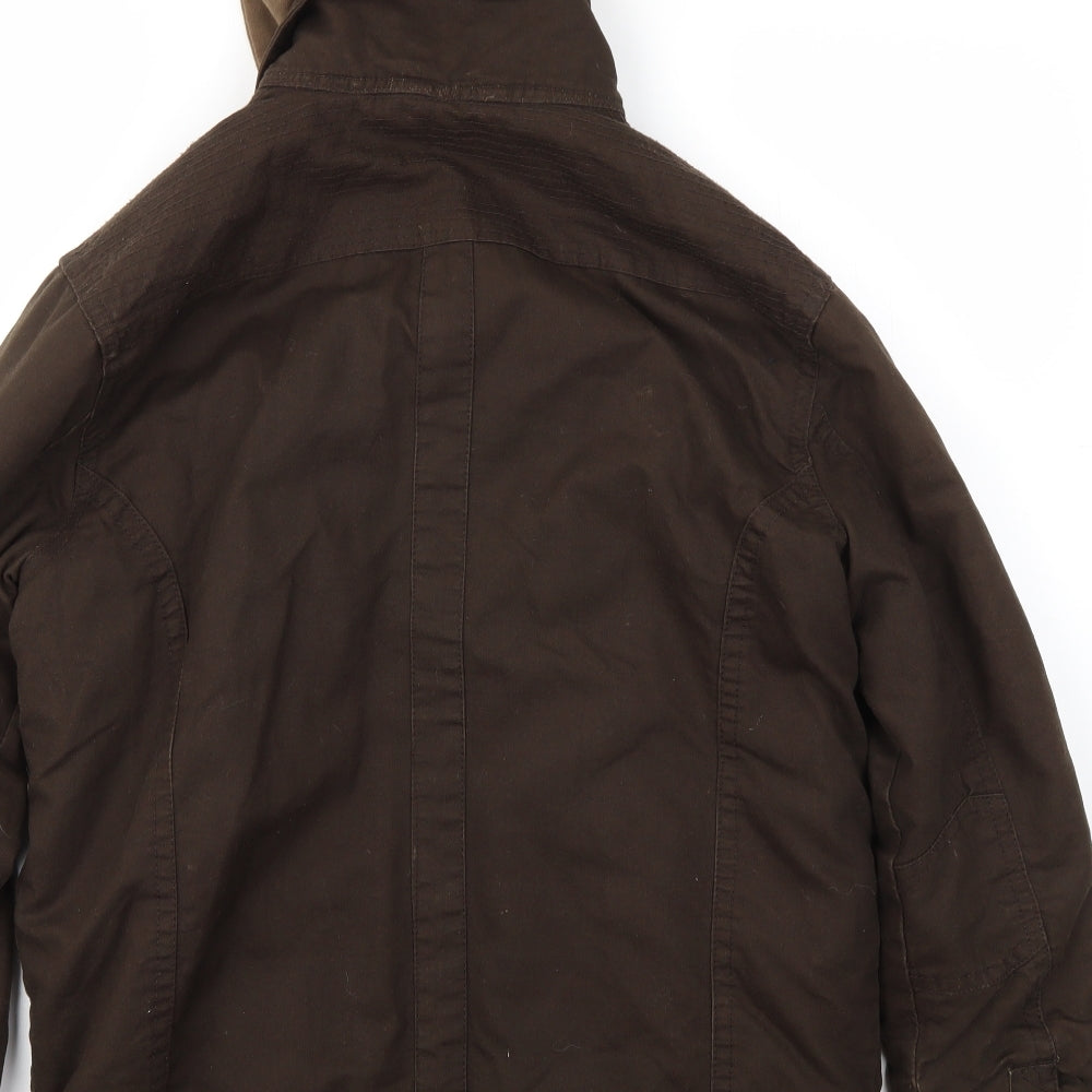 AIRWALK Mens Brown   Jacket Coat Size S