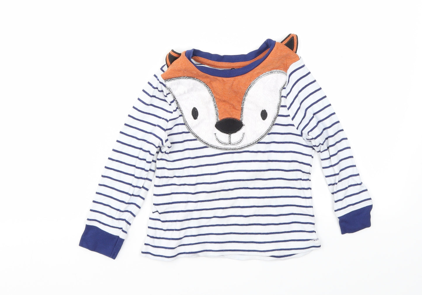 George Girls Multicoloured Animal Print  Basic T-Shirt Size 2-3 Years