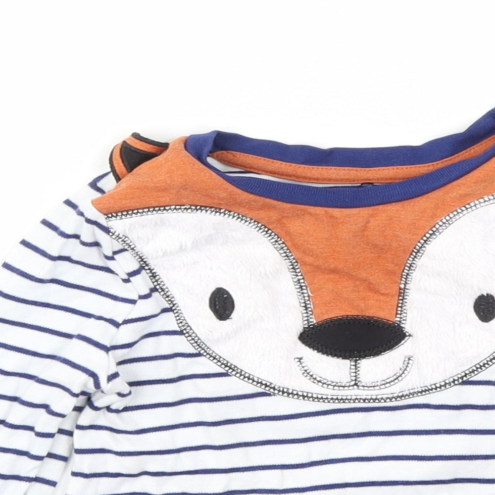 George Girls Multicoloured Animal Print  Basic T-Shirt Size 2-3 Years