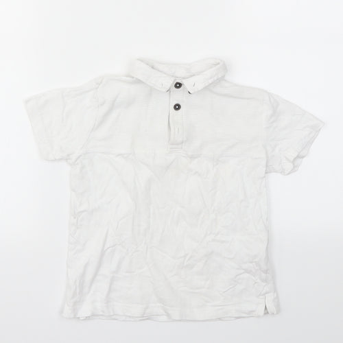 Primark Boys White   Basic T-Shirt Size 5-6 Years