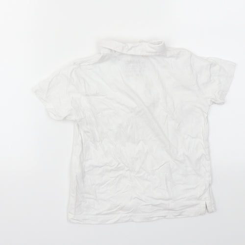Primark Boys White   Basic T-Shirt Size 5-6 Years