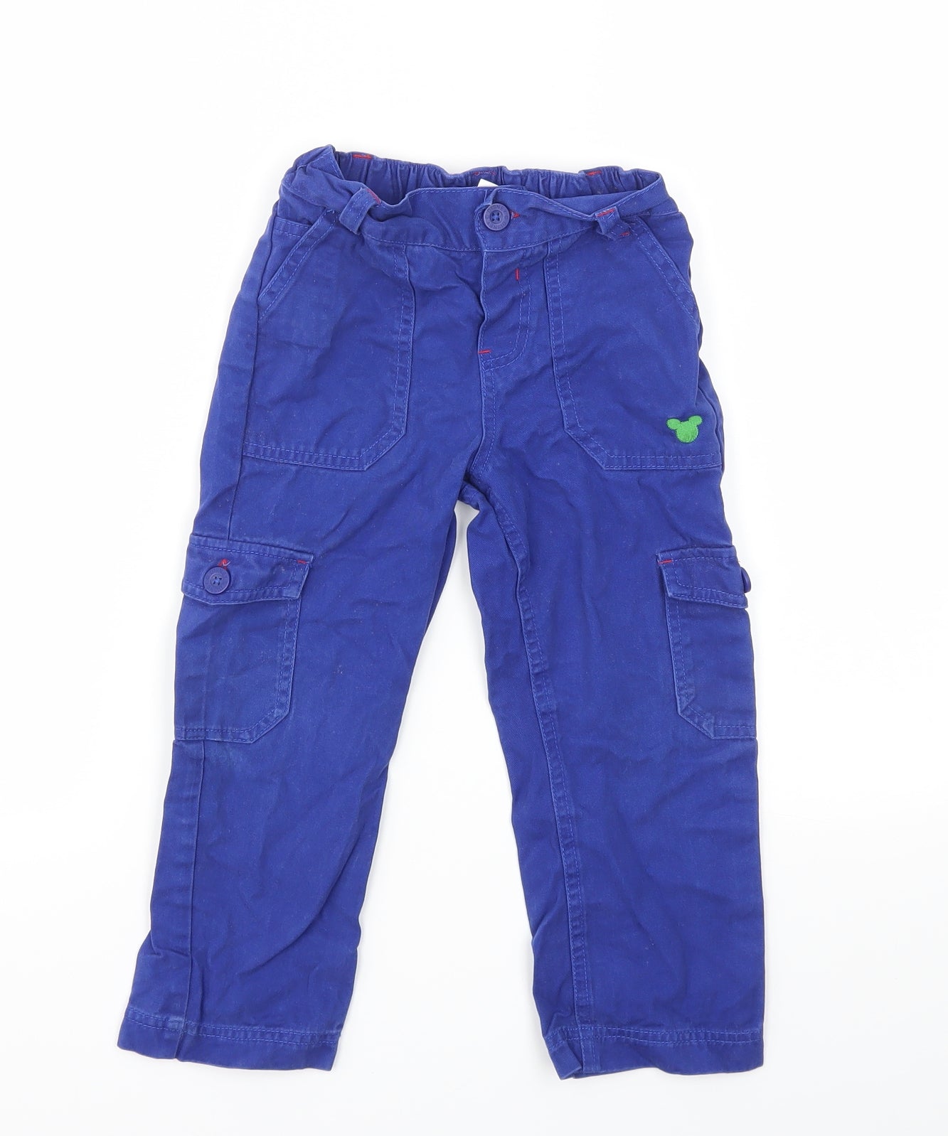 Disney Boys Blue   Jogger Trousers Size 4 Years