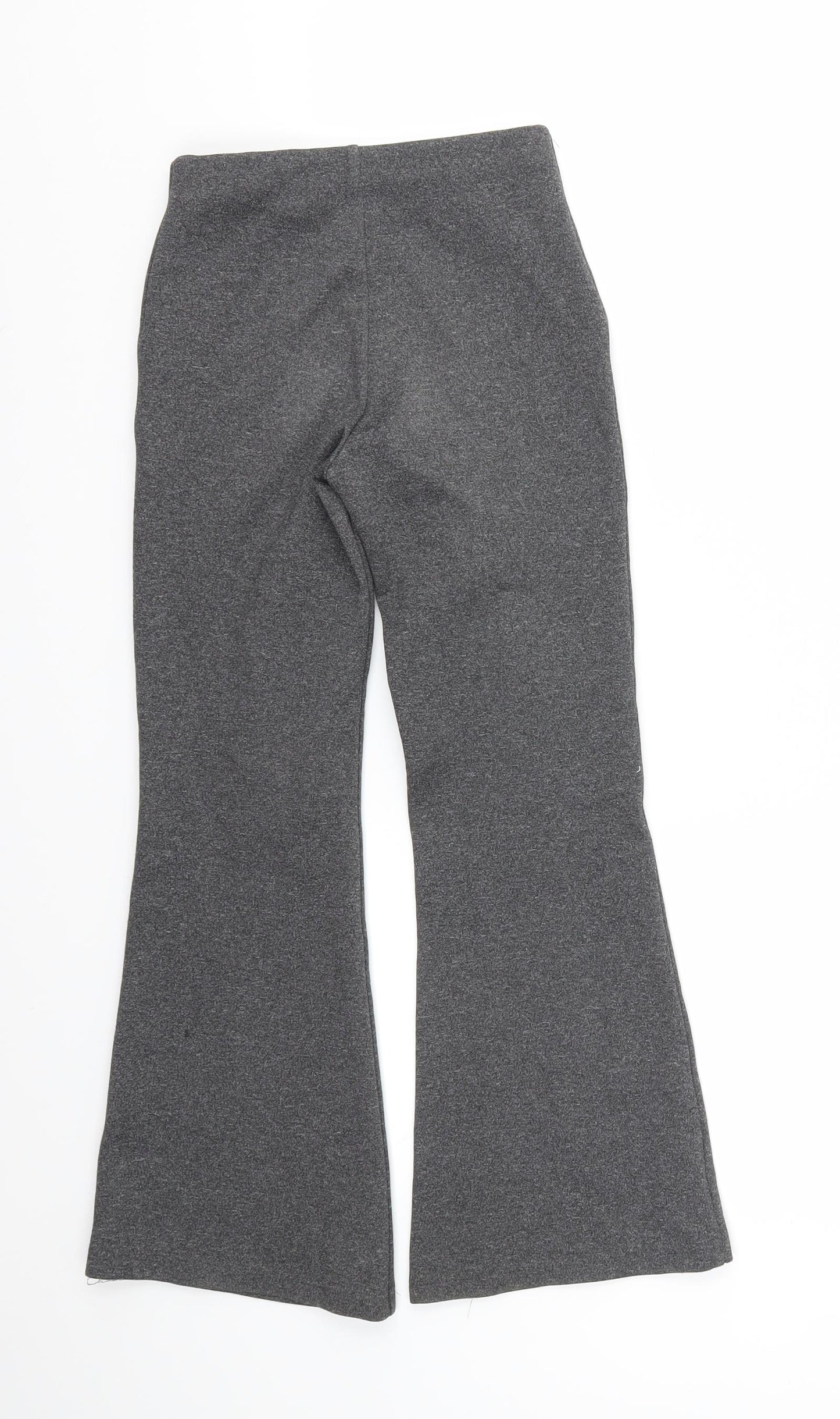 M&S Girls Grey   Jegging Trousers Size 8 Years