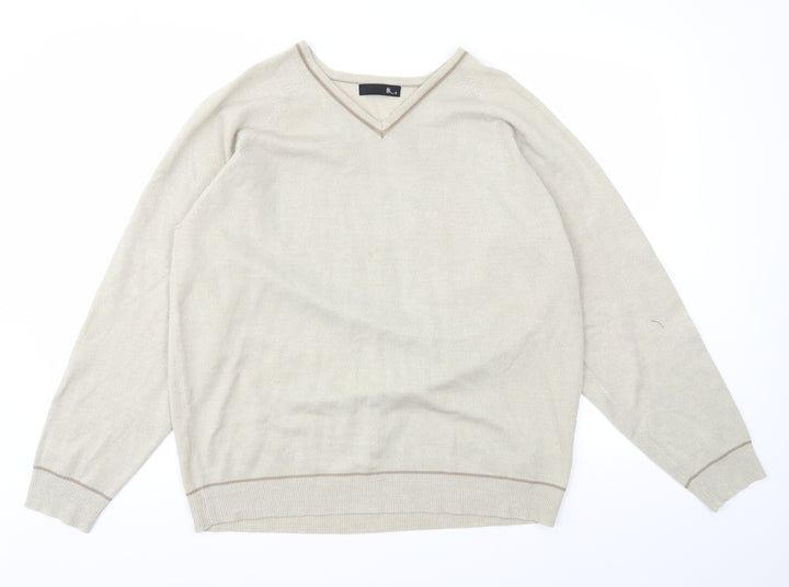 BHS Mens Beige   Pullover Sweatshirt Size L