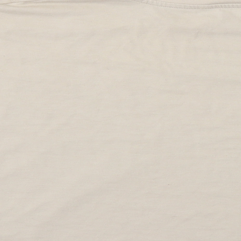 George Womens Beige   Cropped T-Shirt Size 14