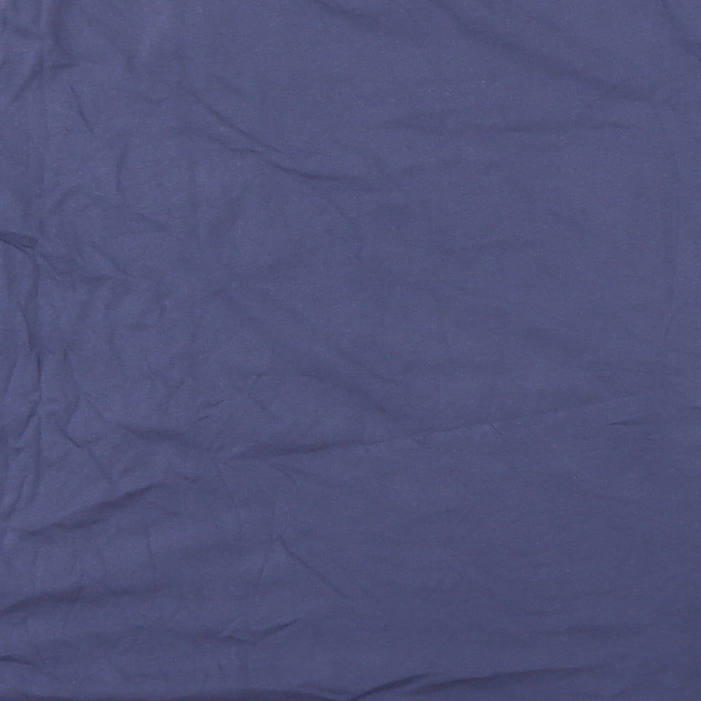 M&S Womens Blue   Basic T-Shirt Size 16