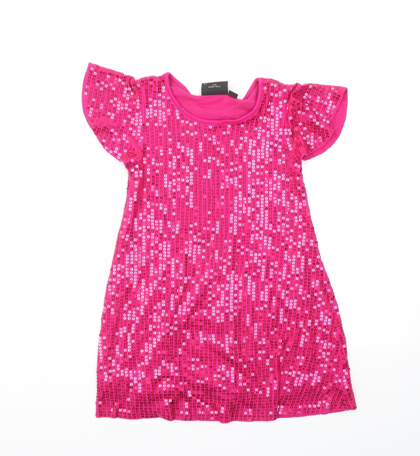 NEXT Girls Pink   Fit & Flare  Size 6 Years