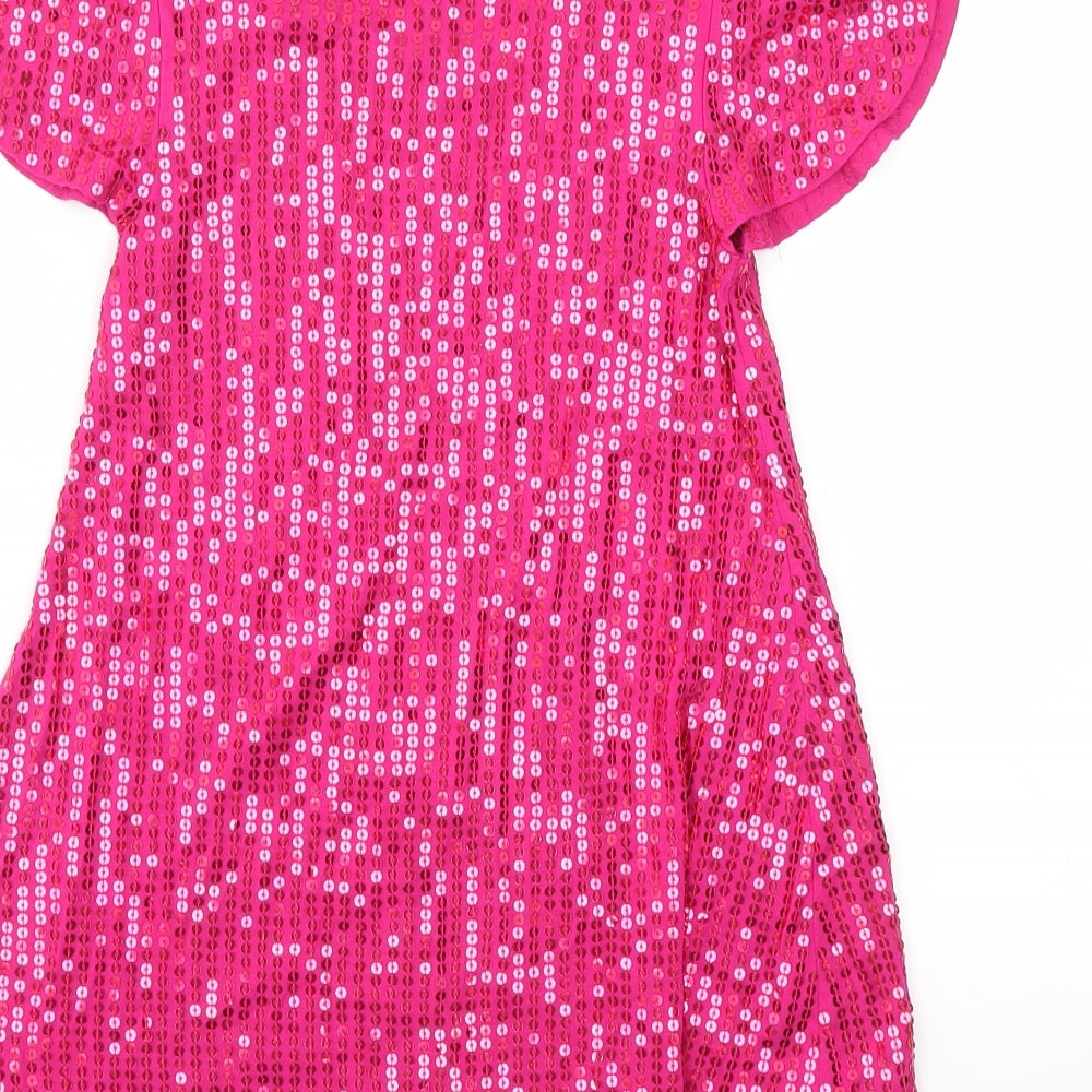 NEXT Girls Pink   Fit & Flare  Size 6 Years