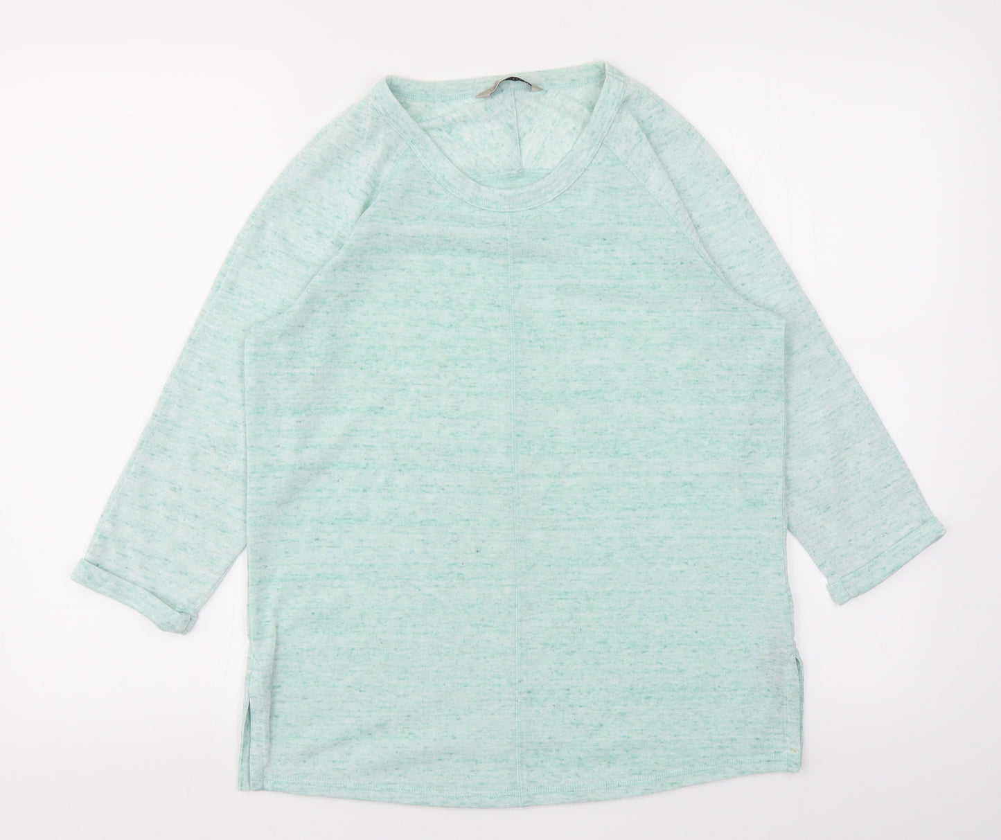 M&S Womens Blue   Basic T-Shirt Size 10