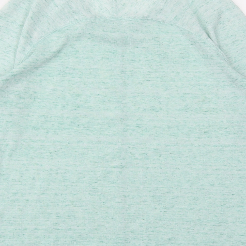M&S Womens Blue   Basic T-Shirt Size 10