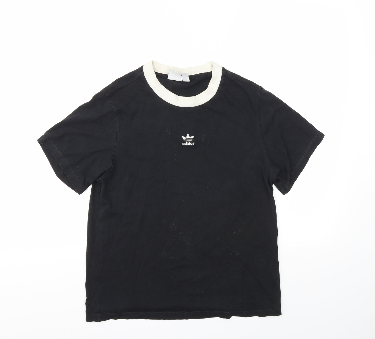 adidas Womens Black   Basic T-Shirt Size 4