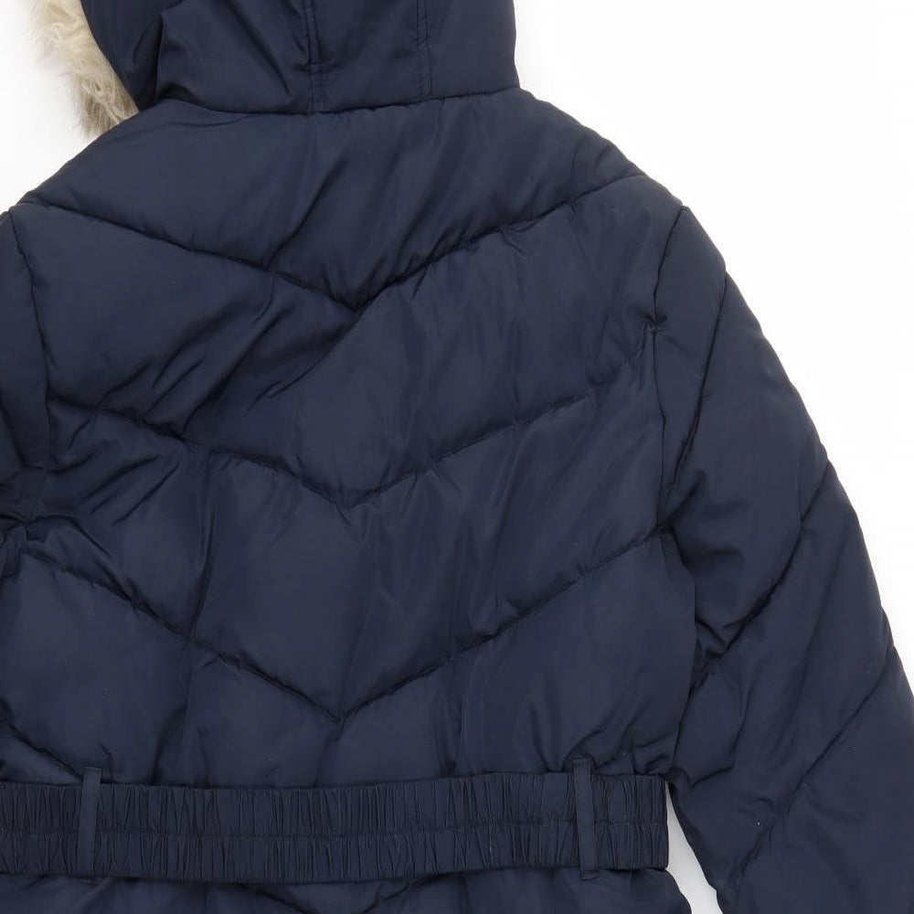 Dorothy Perkins Womens Blue   Jacket Coat Size 14
