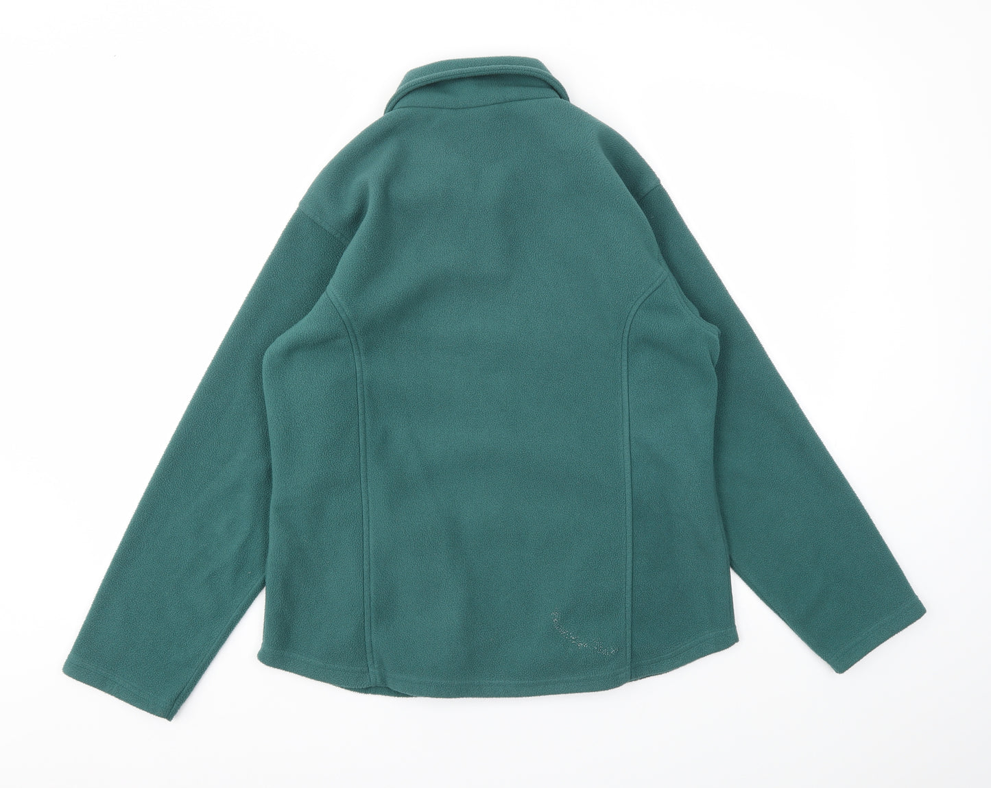 AWARD Womens Green   Full Zip Jumper Size M