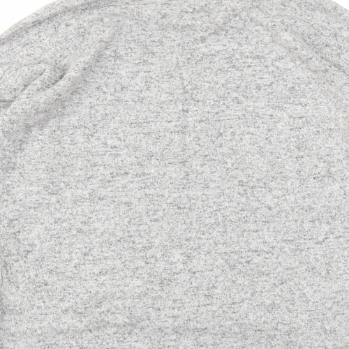F&F Girls Grey Animal Print  Pullover Sweatshirt Size 11-12 Years