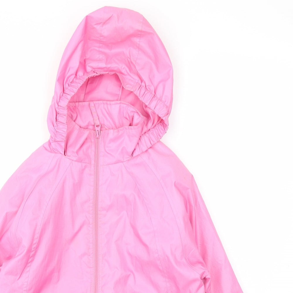 MILLETS VALUE Girls Pink   Basic Coat Coat Size 9-10 Years