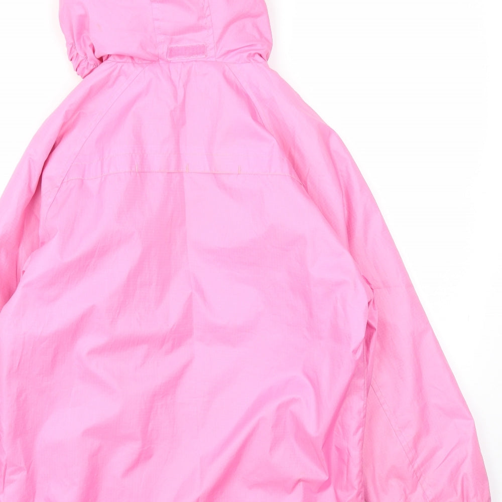 MILLETS VALUE Girls Pink   Basic Coat Coat Size 9-10 Years