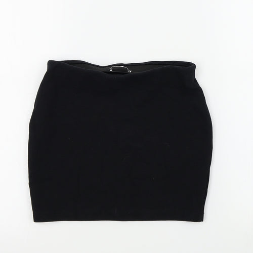 Zara Womens Black   A-Line Skirt Size S