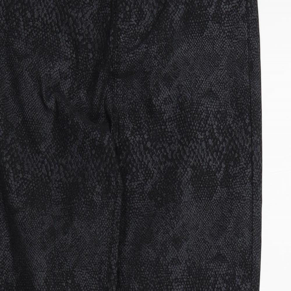 TU Womens Black   Trousers  Size 10 L28 in