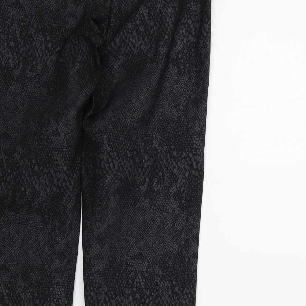 TU Womens Black   Trousers  Size 10 L28 in