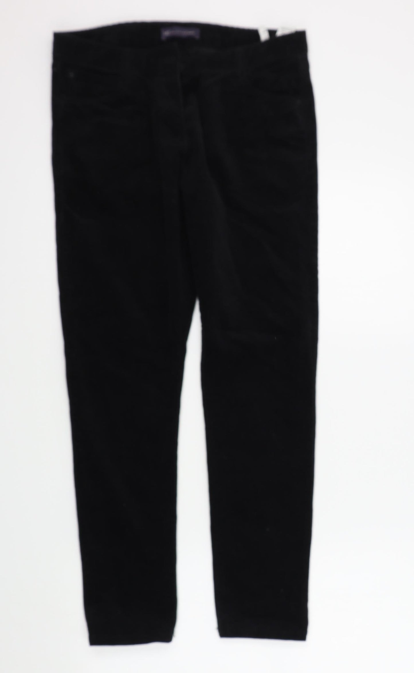 M&S Womens Black   Trousers  Size 10 L26 in