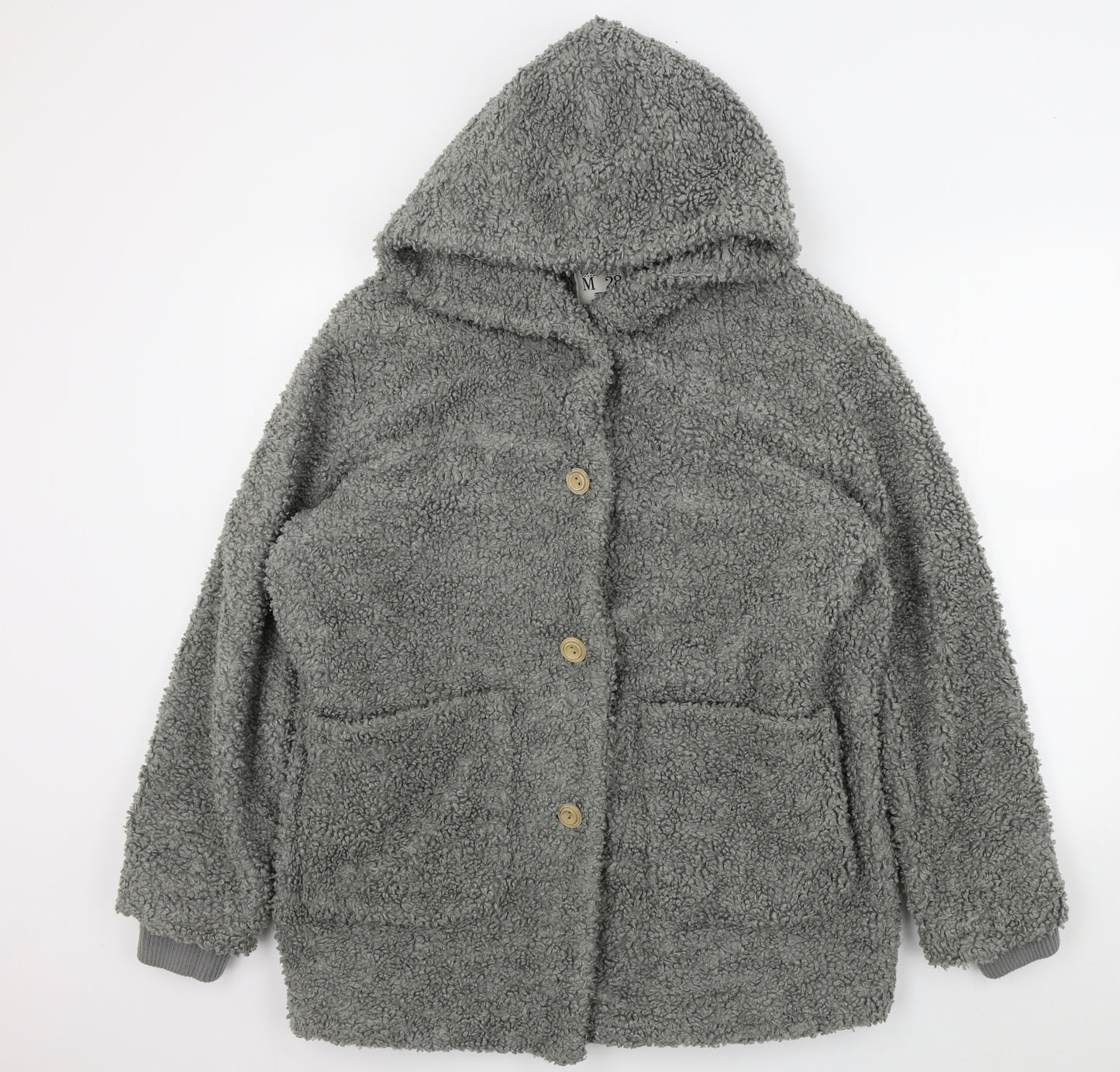 Pull&Bear Womens Grey   Jacket Coat Size M