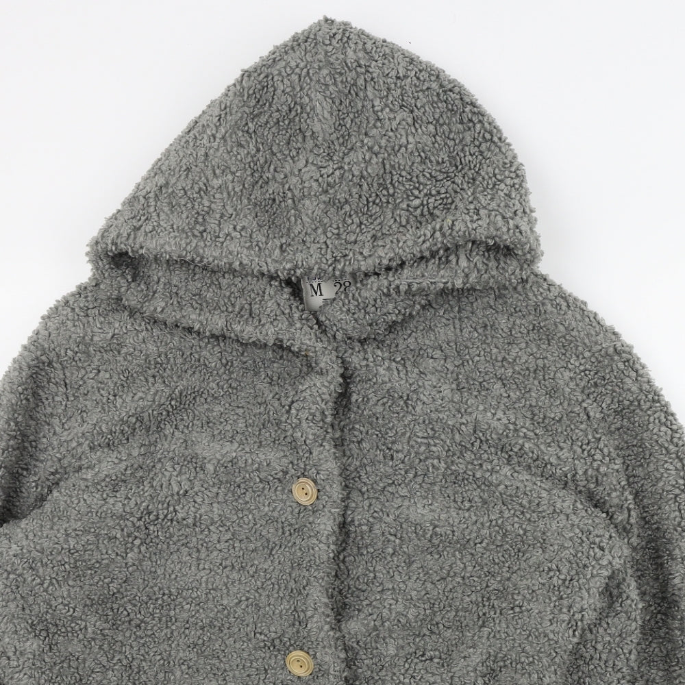 Pull&Bear Womens Grey   Jacket Coat Size M