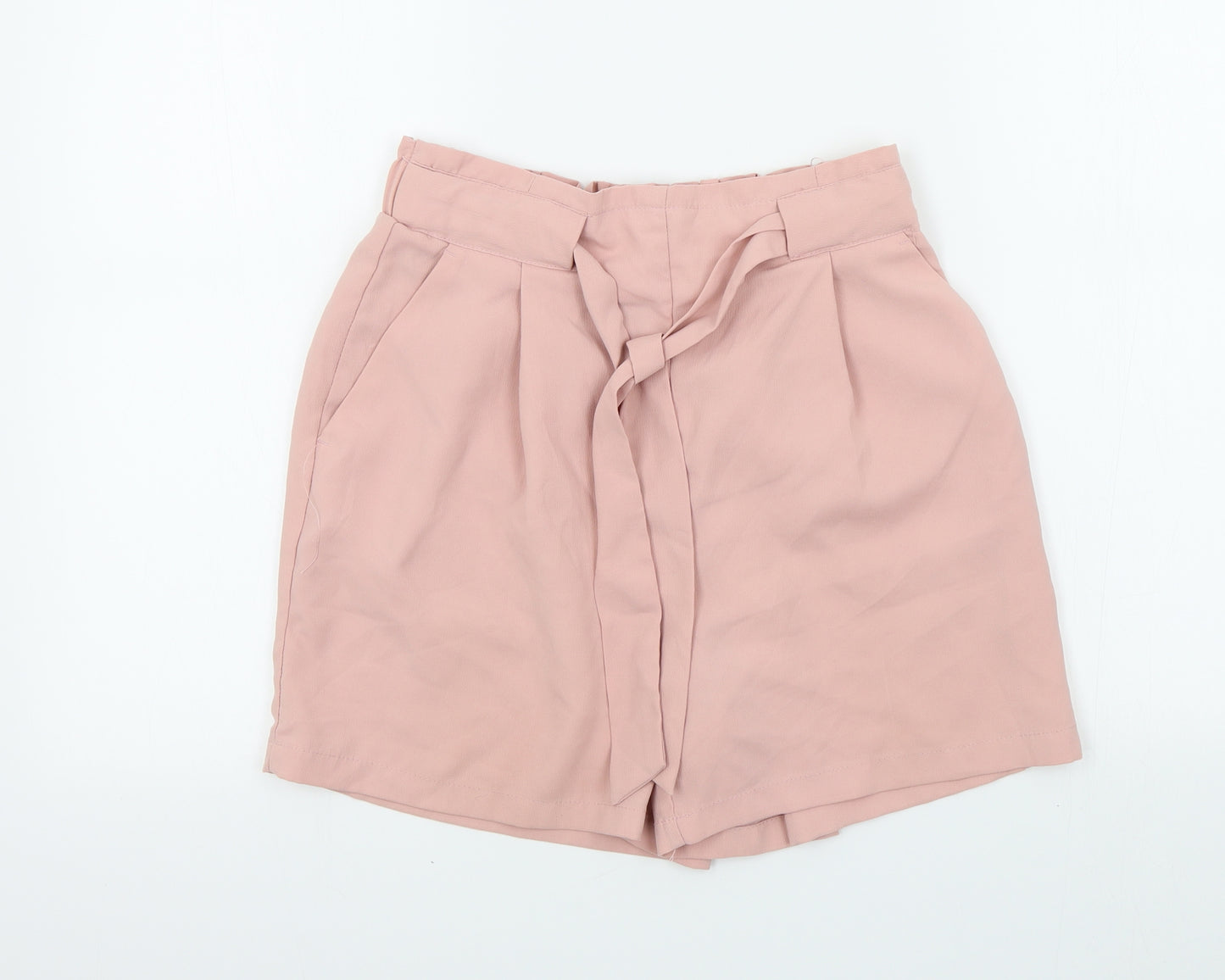 New Look Womens Pink Colourblock  Bermuda Shorts Size 10