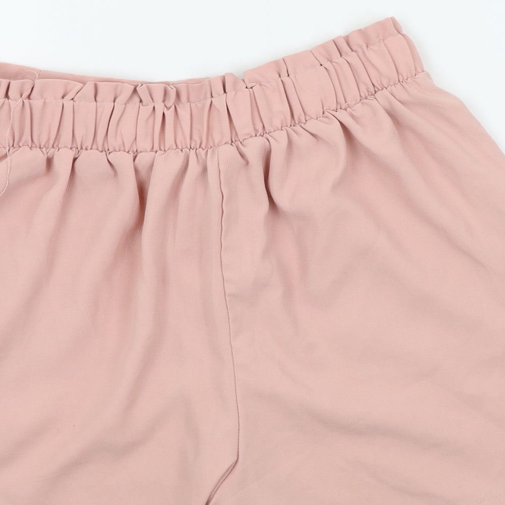 New Look Womens Pink Colourblock  Bermuda Shorts Size 10