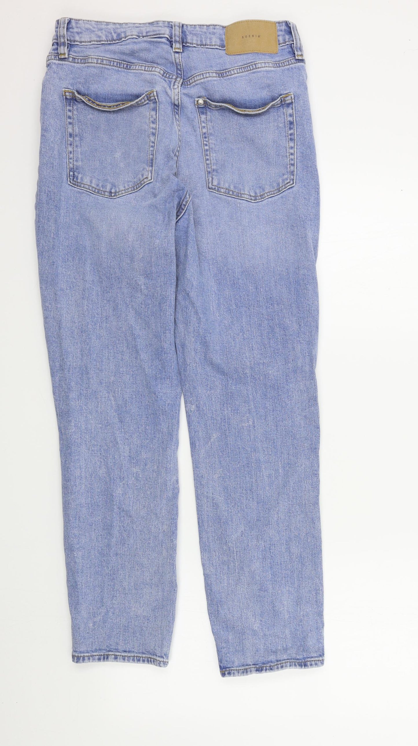 H&M Womens Blue   Straight Jeans Size 28 L27 in