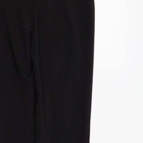 F&F Womens Black   Trousers  Size 6 L28 in