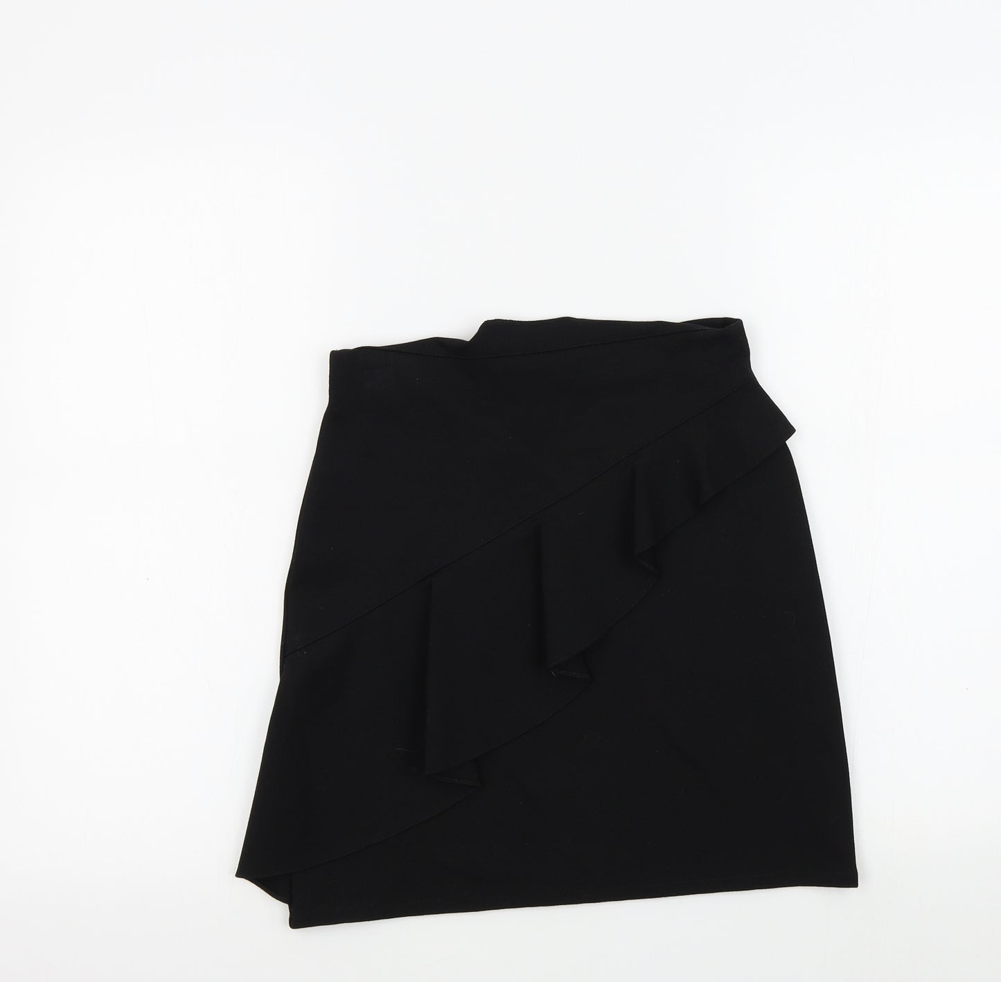 River Island Girls Black   A-Line Skirt Size 11-12 Years