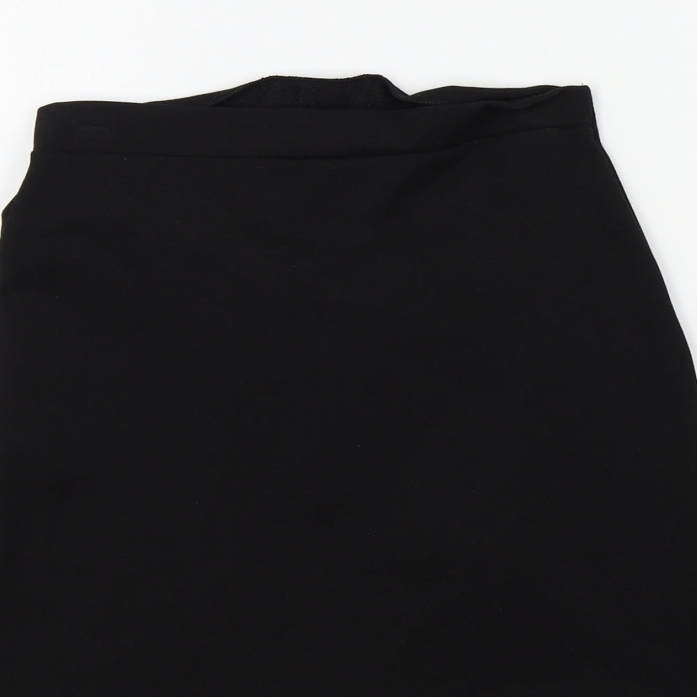 River Island Girls Black   A-Line Skirt Size 11-12 Years