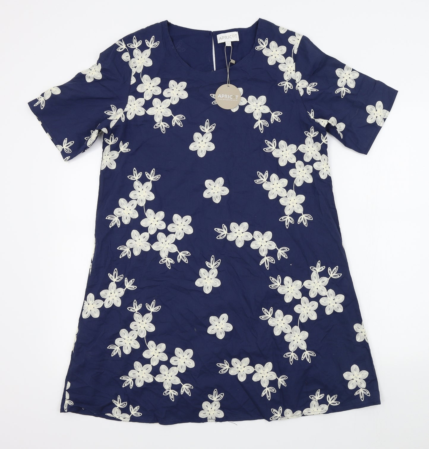 Apricot Womens Blue Colourblock  A-Line  Size 12