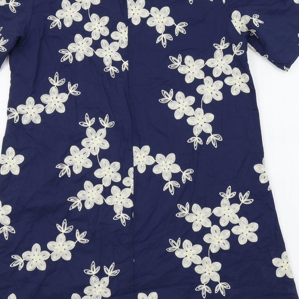 Apricot Womens Blue Colourblock  A-Line  Size 12