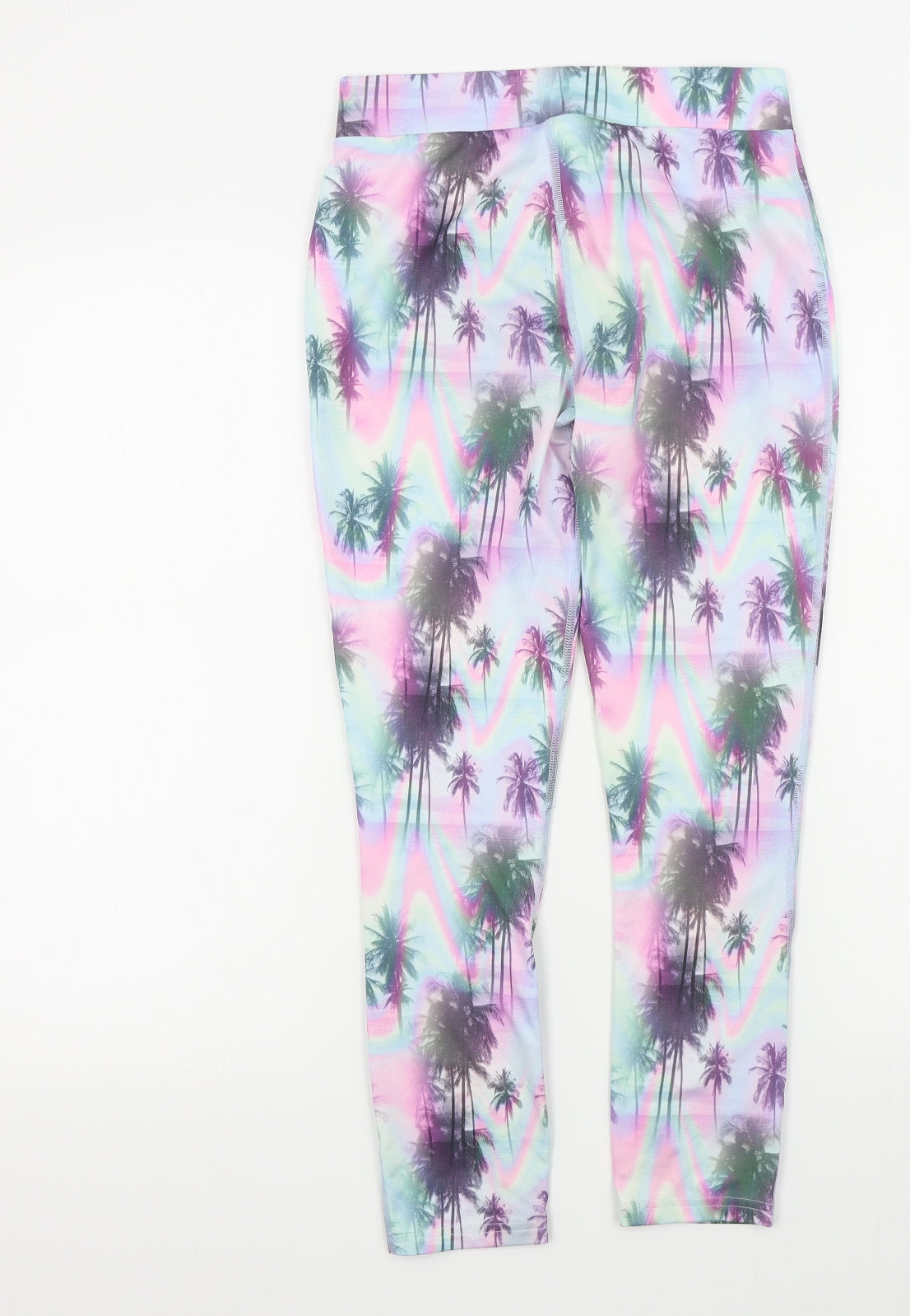 NEXT Girls Pink Geometric  Jegging Trousers Size 11 Years