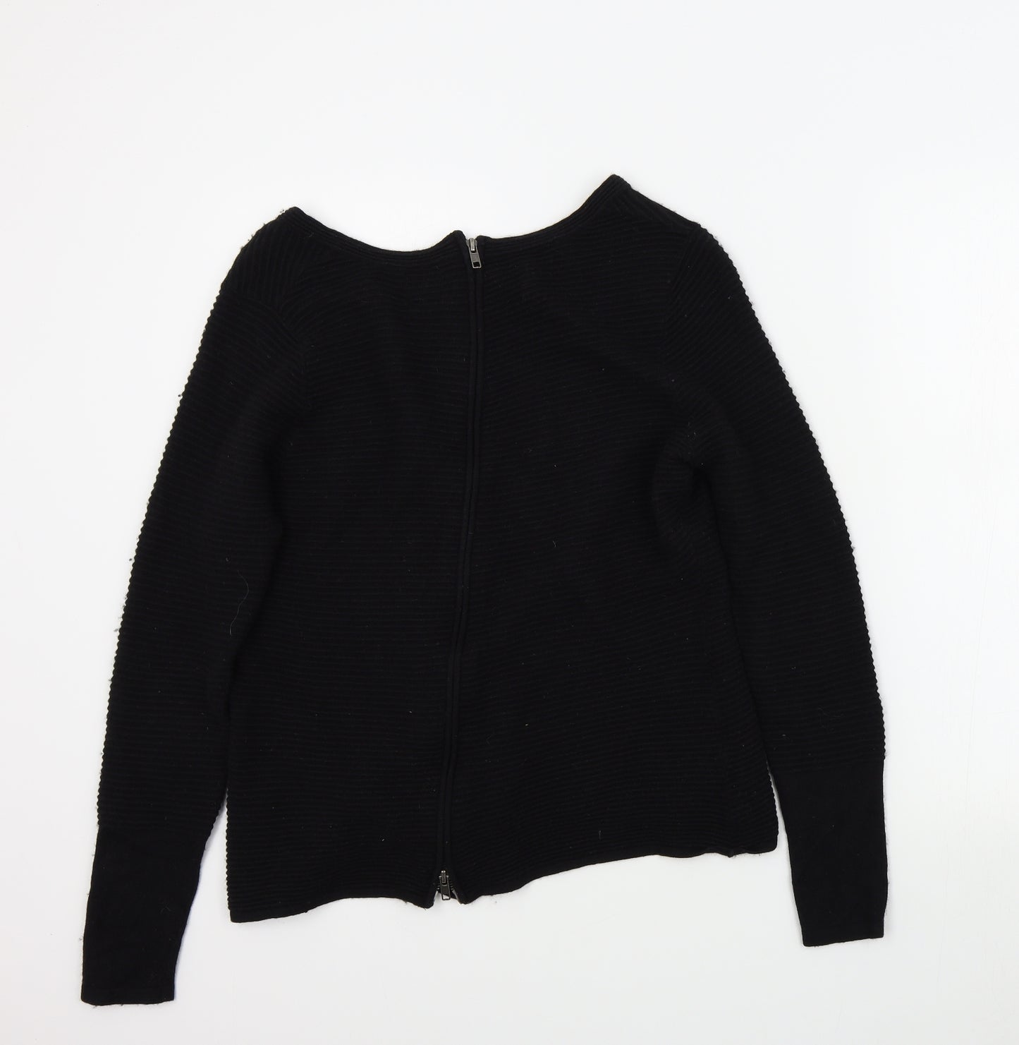 carla f. Womens Black   Pullover Jumper Size S