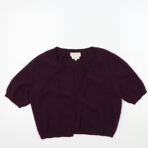 NEXT Womens Purple   Cardigan Jumper Size 10