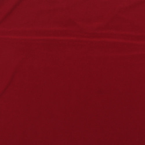 Preworn Womens Red   Basic T-Shirt Size XL