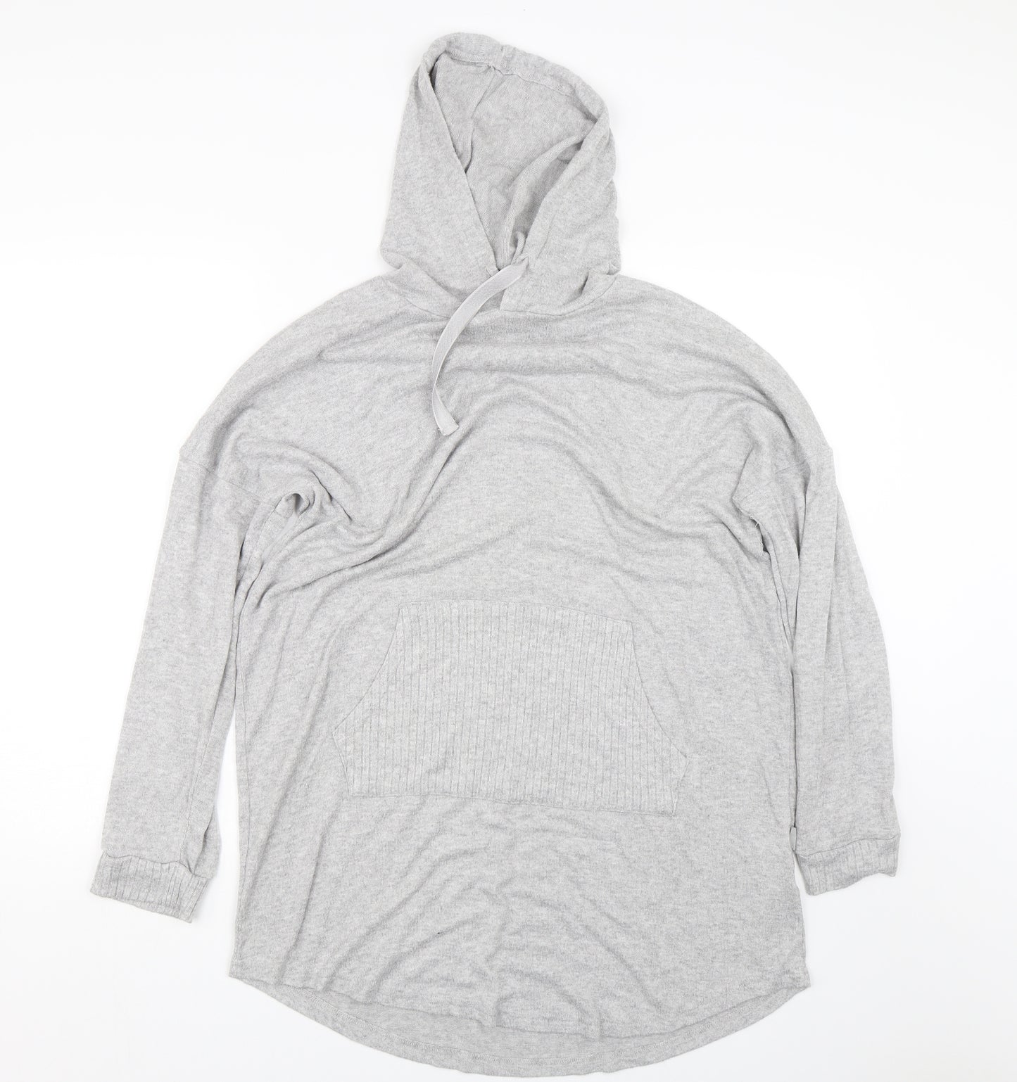 Primark Womens Grey   Pullover Hoodie Size L