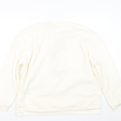 Chelsea Peers Womens Beige   Pullover Sweatshirt Size XL  - Christmas