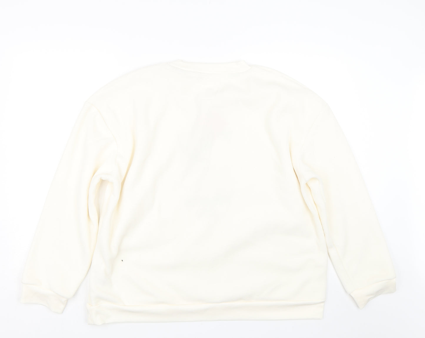 Chelsea Peers Womens Beige   Pullover Sweatshirt Size XL  - Christmas