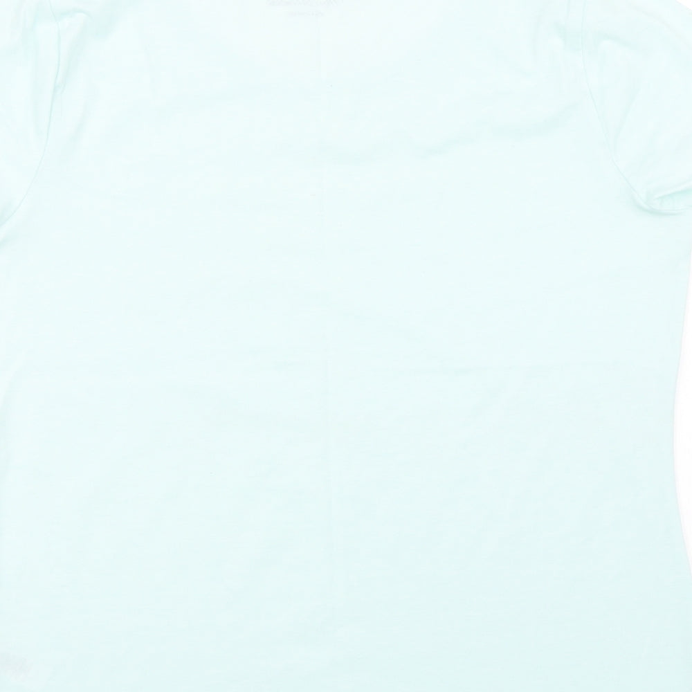 George Womens Blue   Basic T-Shirt Size 16