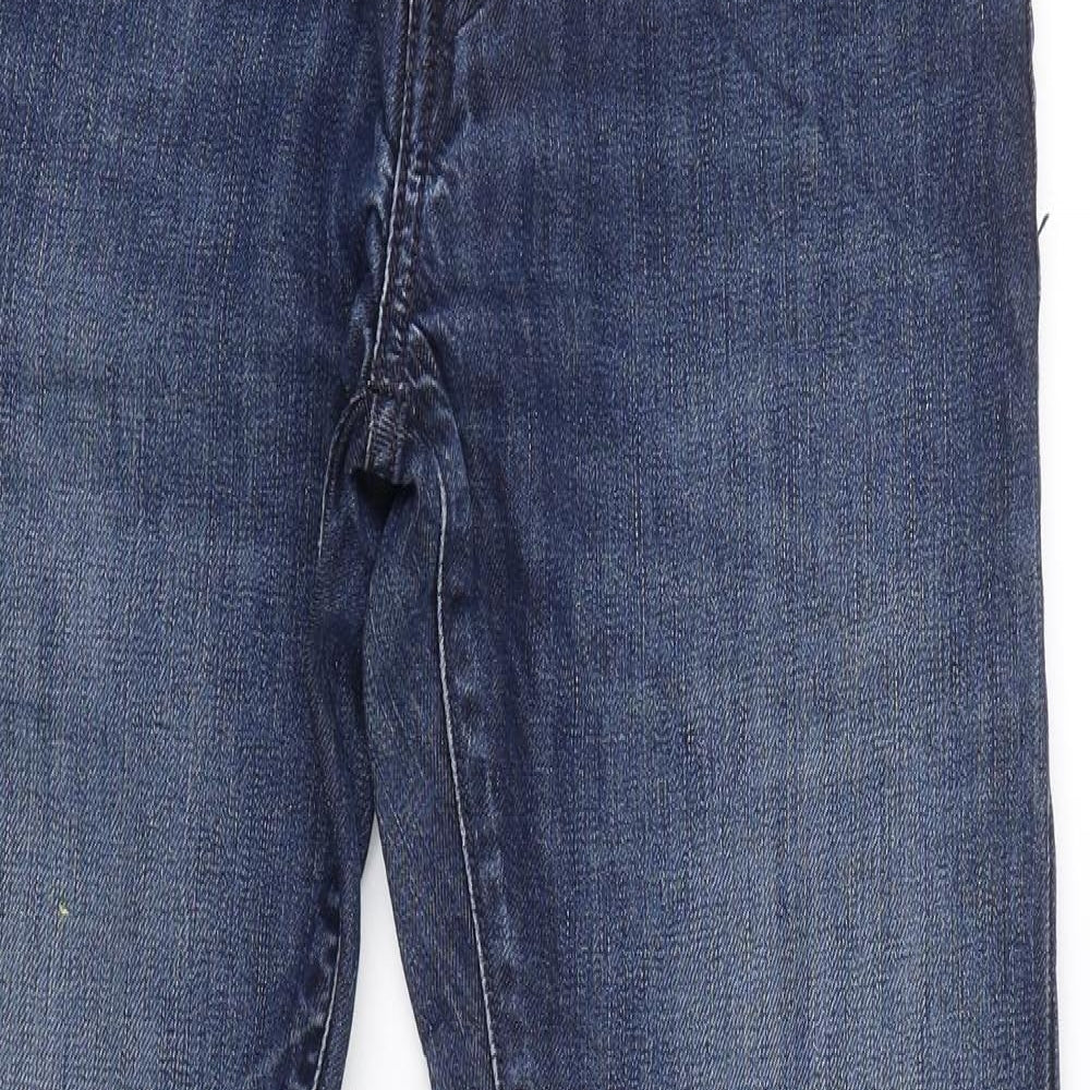 Levis Womens Blue  Denim Straight Jeans Size 27 L29 in