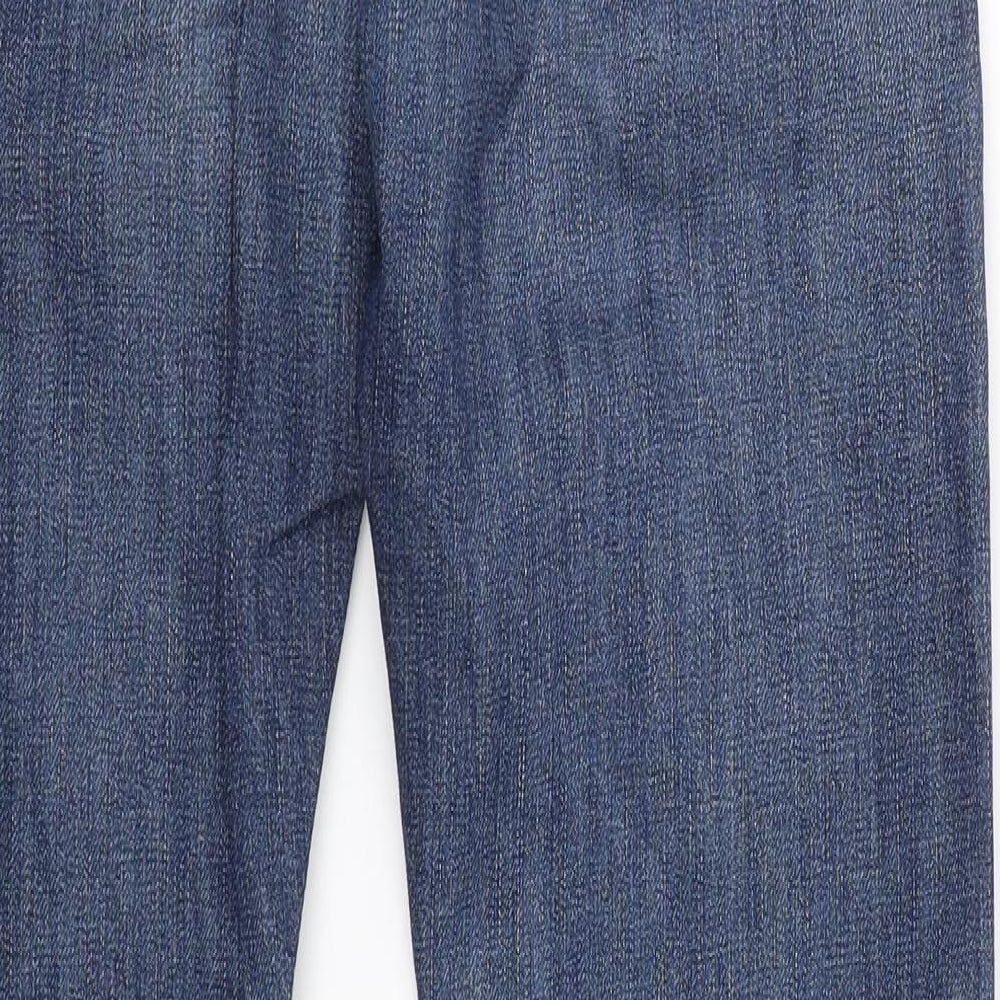 Levis Womens Blue  Denim Straight Jeans Size 27 L29 in