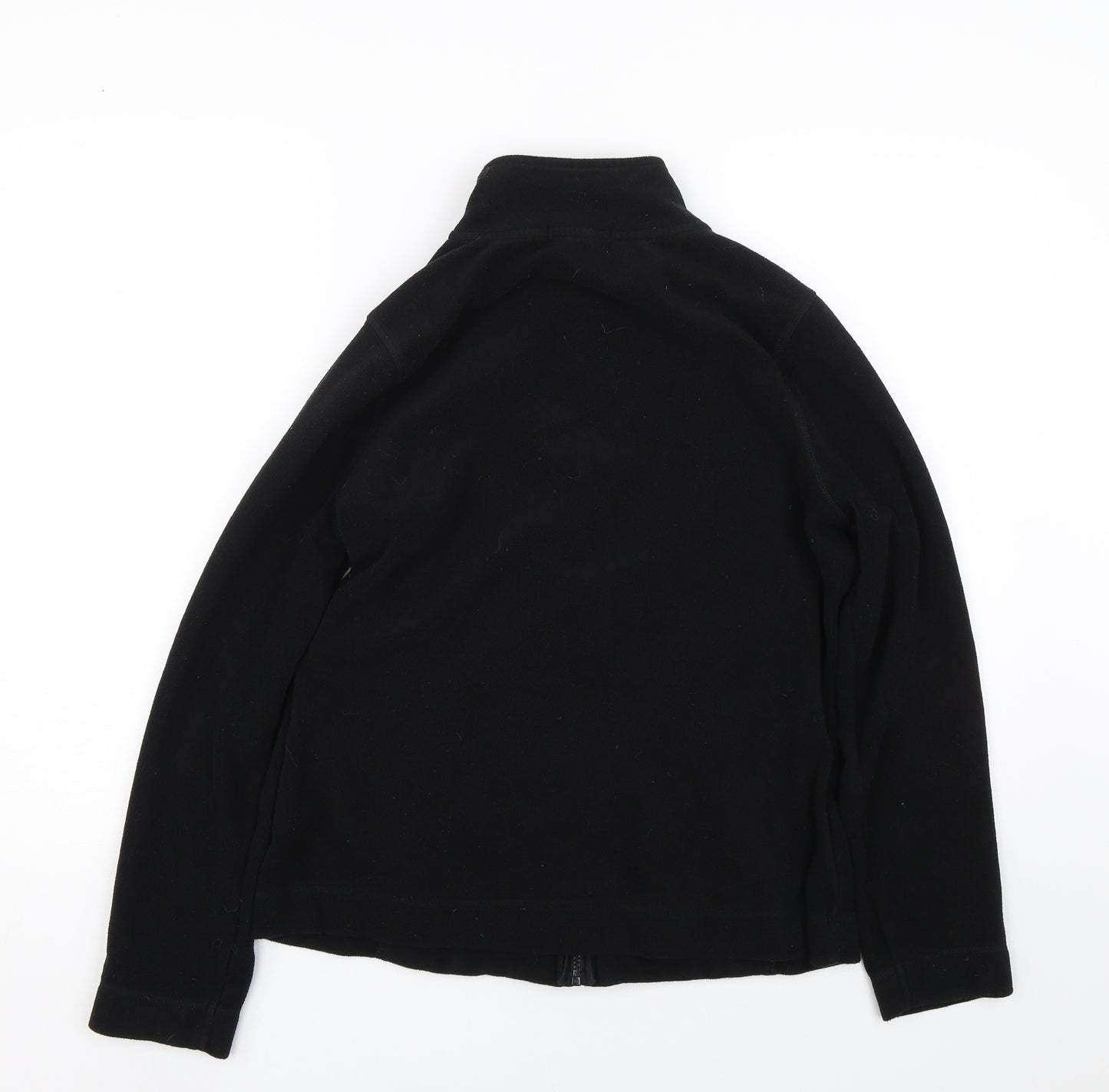 George Womens Black   Full Zip Sweatshirt Size 14