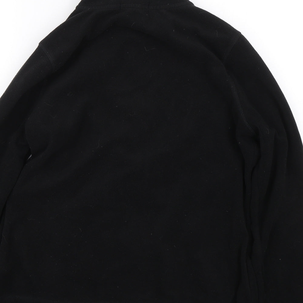 George Womens Black   Full Zip Sweatshirt Size 14