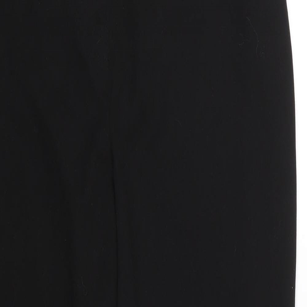 TU Womens Black   Carrot Trousers Size 14 L23.5 in