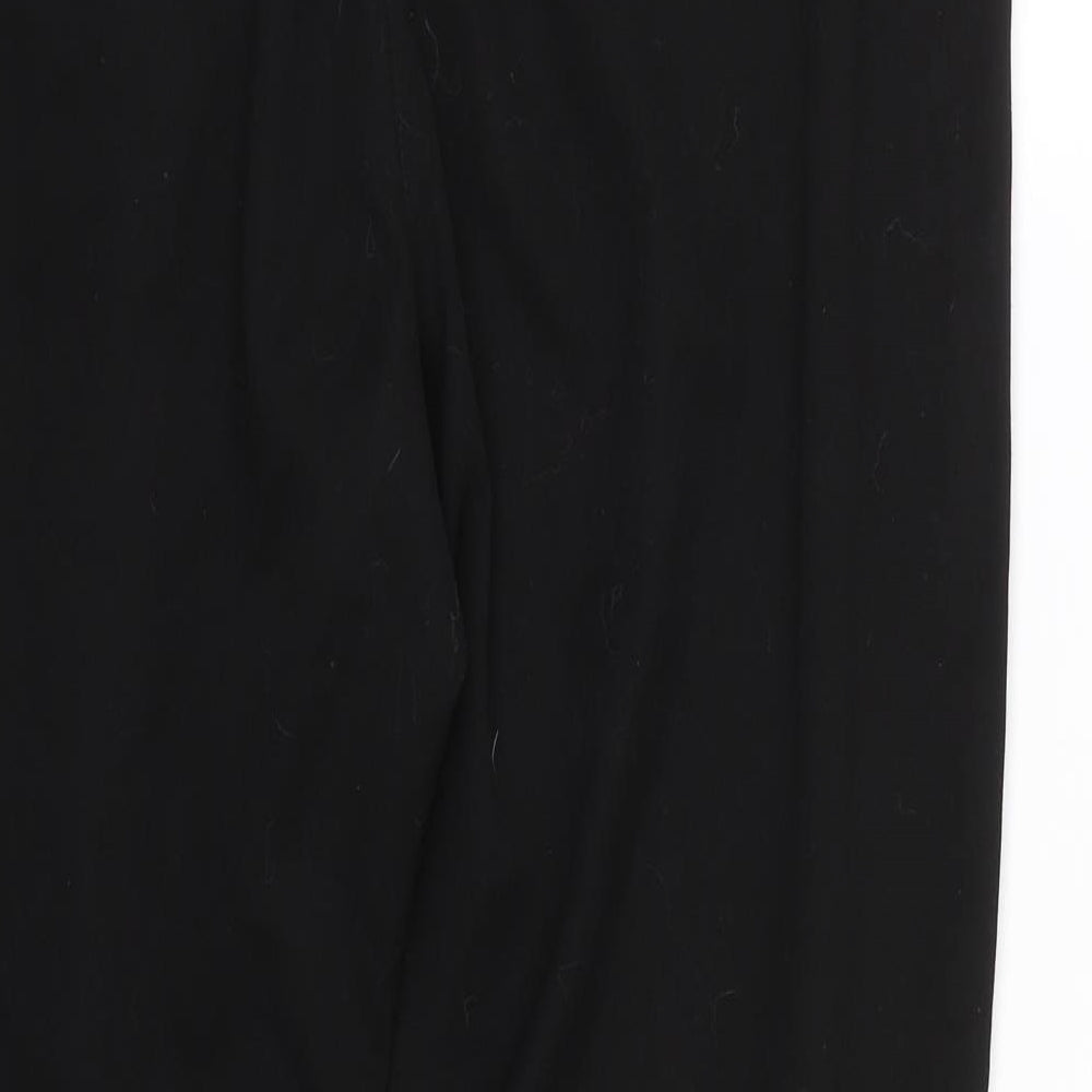 TU Womens Black   Carrot Trousers Size 14 L23.5 in