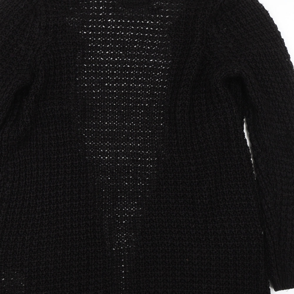 VERO MODA Womens Black  Knit Cardigan Jumper Size M